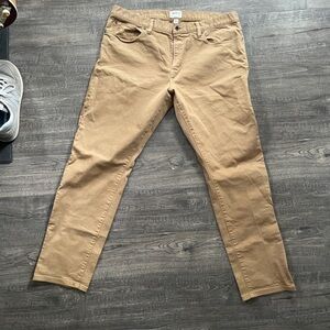 Todd Snyder Tan Slim Fit Jeans